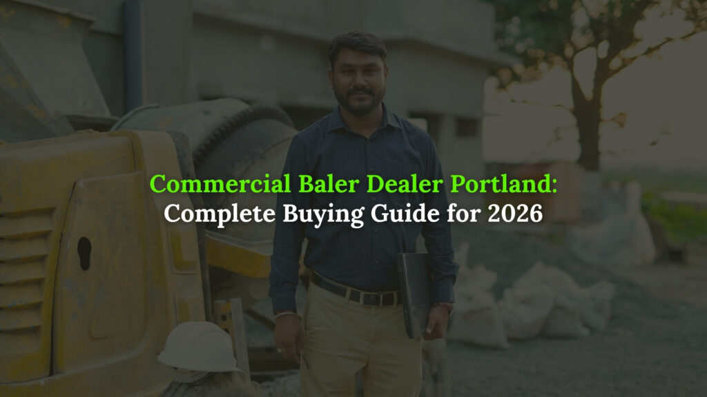 Commercial baler dealer Portland
