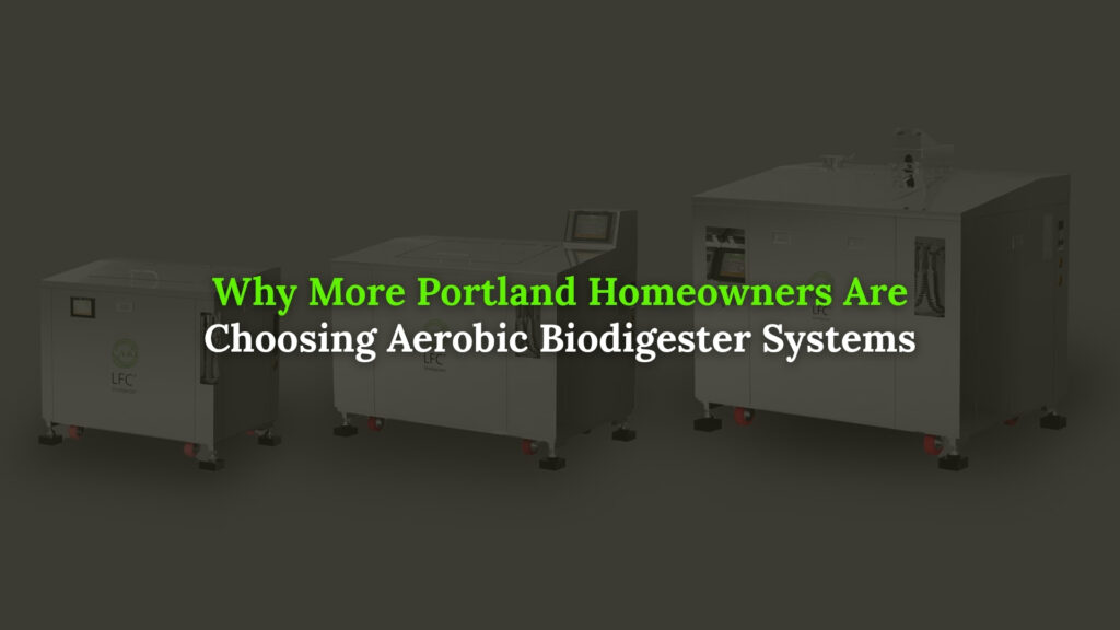 Aerobic Biodigester in Portland