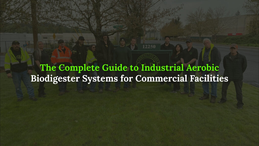 Industrial Aerobic Biodigester Portland