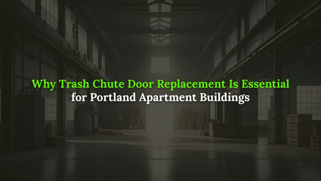 Trash chute door replacement Portland