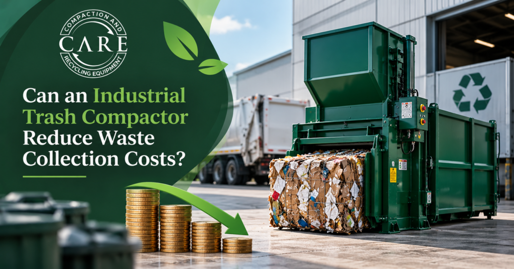 Industrial trash compactor supplier Portland